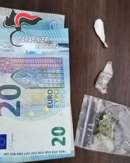 Carabinieri Mondragone arrestano spacciatore!