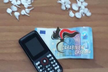 CARABINIERI MONDRAGONE COLPO ANTIDROGA