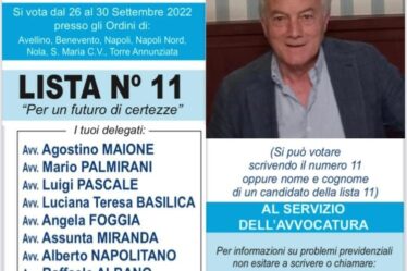 APPELLO AGLI AVVOCATI ISCRITTI