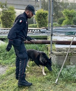 S.MARIA C.V. ARRESTATO SPACCIATORE