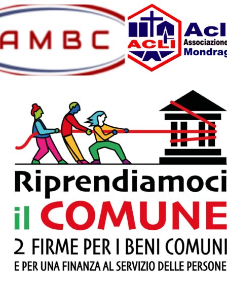 ANCHE LE ACLI SCENDONO IN CAMPO