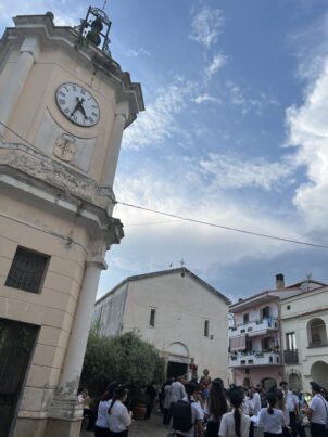 La chiesa di Ventaroli in Piazza Don Nunzio Di Toro.
