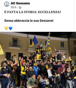 Foto postata su Facebook da Silvio Sasso