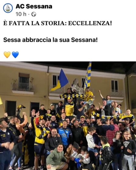 SESSA ABBRACCIA LA SESSANA
