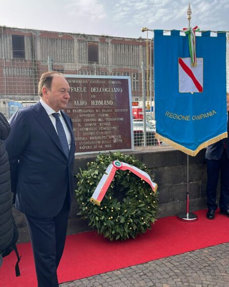 OLIVIERO COMMEMORA DELCOGLIANO