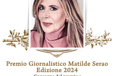OGGI A MARIA LATELLA IL PREMIO MATILDE SERAO