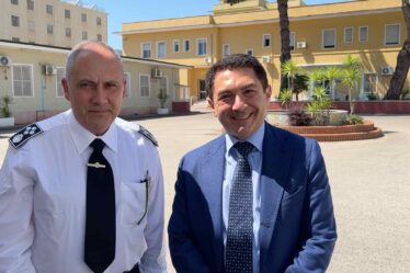 INAUGURAZIONE LABORATORI AL CARCERE DI CARINOLA