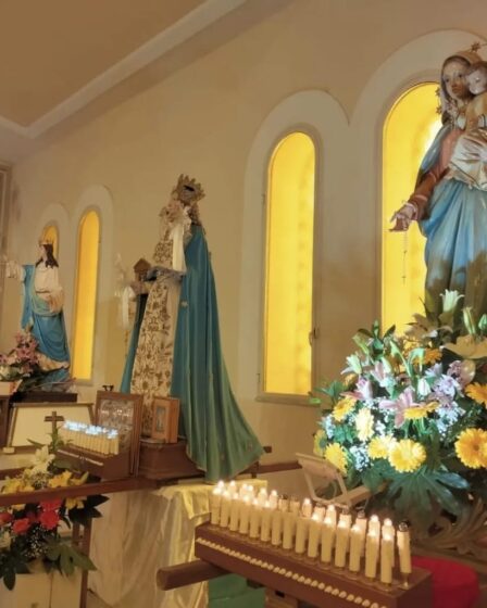 A CAPPELLE INCONTRO TRE MADONNE